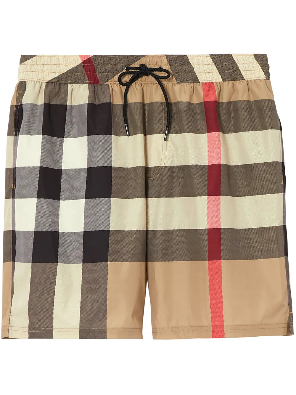 Burberry short de bain à motif Check